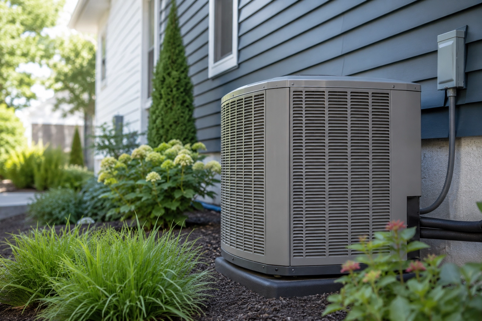 An energy-efficient air conditioner.