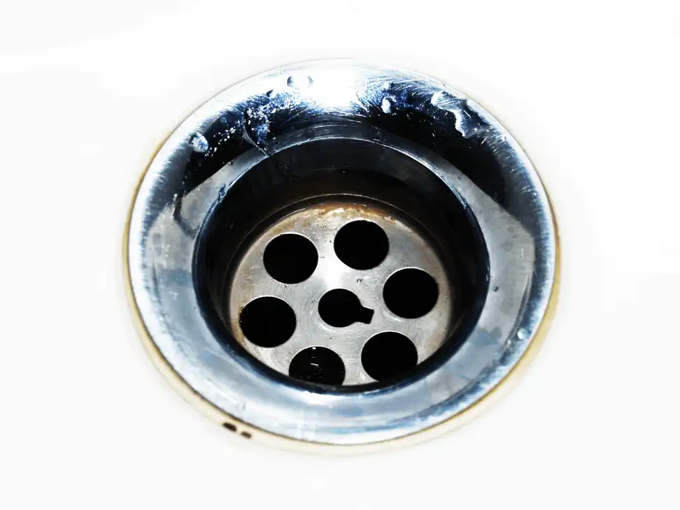 Woman speaking with plumber